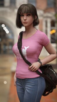 1girl 3d breasts curvy highres legs life_is_strange:_double_exposure life_is_strange_(series) max_caulfield maxine_caulfield narrow_waist otacon212 solo thick_thighs thighs waist wide_hips