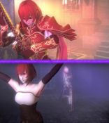 20s 2girls 3d alternate_costume amateurthrowaway angry animated armor armpits arms_up bare_shoulders bdsm before_and_after blurry blurry_background bodysuit bondage bouncing bouncing_breasts bound bound_arms breasts brown_gloves cape castle corruption dress dungeon elbow_gloves female_focus female_robin_(fire_emblem) femdom fire_emblem fire_emblem_awakening fire_emblem_warriors giggling gloves glowing glowing_eyes greaves grima_(fire_emblem) hair_between_eyes happy headband highres holding holding_weapon holding_whip hood hypnosis indoors instant_loss intelligent_systems large_breasts long_hair long_sleeves looking_at_another looking_at_viewer looping_animation magic mind_control minerva_(fire_emblem) moaning multiple_girls nintendo open_mouth pain polearm possessed red_bodysuit red_eyes red_gloves red_hair robe short_hair sleeveless sleeveless_dress smile sound source_filmmaker_(medium) split_screen standing strapless submission tecmo torture video weapon whip whipping white_background white_hair wince wind