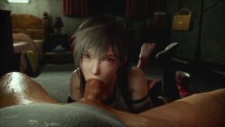 1boy 1girl 3d :&gt;= age_difference aged_down animated asymmetrical_legwear bare_shoulders barefoot black_hair black_thighhighs boots unworn_boots censored elbow_gloves feet feet_up fellatio final_fantasy final_fantasy_vii unworn_footwear from_above full_body gloves hetero highres indoors kaogum loli long_hair looking_at_viewer looping_animation lying mosaic_censoring naughty_face on_stomach oral pov pov_crotch red_eyes red_footwear shirt shoes unworn_shoes single_thighhigh size_difference sleeveless sleeveless_shirt soles solo_focus sound tagme the_pose thighhighs tifa_lockhart toes video white_shirt