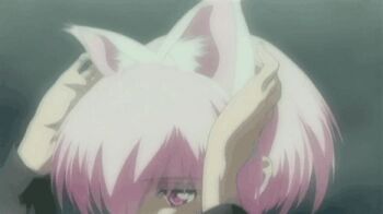 00s 1girl animal_ears animated animated_gif artemis cat_ears lowres pink_eyes pink_hair screencap tsukuyomi_moonphase