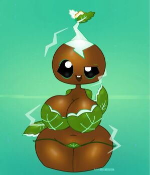 Rule 34 | breasts, highres, ks xf, monster girl, plant, plant girl, plant humanoid, plants vs. zombies, popcap games, pvz, pvz2