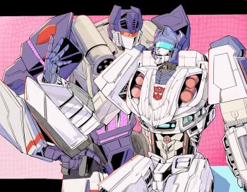 assault_visor autobot highres humanoid_robot insignia jazz_(transformers) light_led001 machine mask mecha mouth_mask red_visor robot science_fiction shoulder_cannon soundwave_(transformers) transformers transformers:_fall_of_cybertron