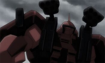 10s animated animated_gif fighting gundam gundam_build_fighters gundam_build_fighters_try lowres no_humans punching