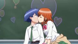1boy 1girl animated ao_suto asaki_aika blonde_hair blue_eyes blue_hair blush brown_hair camera censored cheek_bulge defloration erection exhibitionism fellatio finger_sucking glans glans_licking glansjob glasses green_eyes heart heart-shaped_pupils height_difference indoors just_the_tip kiss kissing_penis kneeling kozukuri_bu! licking licking_penis looking_at_penis male_pubic_hair mosaic_censoring multiple_girls oral penis penis_awe penis_grab penis_kissing penis_out precum pubic_hair public_indecency purple_eyes pussy_juice pussy_juice_on_fingers recording red_eyes red_hair saliva school_nurse school_uniform sensei_(kozukuri_bu!) sex sound source_request subtitled symbol-shaped_pupils tagme teacher tongue tongue_out ukai_tono video virgin voyeurism watching