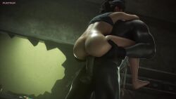 1boy 1girl 3d absurdres animated anus anus_peek arms_around_neck arms_up ass ass_focus back barefoot blender_(medium) bottomless bouncing bouncing_ass bouncing_breasts bouncing_penis bouncing_testicles breasts breasts_out broken_glass brown_hair butt_crack camera capcom claire_redfield clinging clothed_female_nude_male clothes clothes_lift colored_skin deep_penetration erection feet female_focus forehead from_above from_below fugtrup glass gloves grey_skin hat height_difference hetero highres holding holding_legs holding_onto_partner hug indoors interspecies jiggle lifting_another&#039;s_clothes light_brown_hair long_hair male_focus mature_female mature_male medium_breasts messy_room moaning monster mr_x multiple_views muscular muscular_male no_bra no_panties nude partially_undressed penis ponytail pussy pussy_grip resident_evil resident_evil_2 resident_evil_2_(remake) room security_camera sex shiny_skin shirt shirt_lift sideboob size_difference sleeveless sleeveless_shirt sound source_filmmaker_(medium) standing standing_sex straddling surveillance suspended_congress tagme tall tank_top temptyva testicles tile_floor tiles toes tyrant_(resident_evil) uncensored upright_straddle vaginal video viewfinder voice_actor watermark white_skin