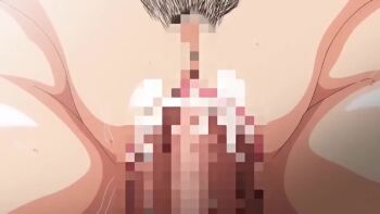 1girl 2020 20s 2boys animated anime_screenshot anus ass ass_focus bandaid bandaid_on_face bed bed_sheet bent_over blue_hair blush bouncing_breasts breast_sucking breasts breathing bunnywalker censored cheating_(relationship) closed_eyes completely_nude cum cum_in_pussy english_text fat fat_man feet_up forced_kiss girl_on_top glasses hair_ribbon hands_on_another's_hips hands_up head_hug holding_hands holding_legs hug huge_ass implied_sex kiss large_breasts leg_lift leg_lock leg_up legs_apart legs_around_partner's_hips licking_nipple lying mind_control missionary miyajima_sakura mosaic_censoring multiple_boys netorare nipple_stimulation nipples nude onlookers open_mouth pubic_hair pumping_cum purple_eyes purple_hair pussy pussy_juice red_hair red_ribbon reverse_cowgirl_position ribbon saimin_seishidou sex sex_from_behind shiny_skin shirt side_ponytail sidelocks spread_legs straddling sweat sweatdrop t-rex_(animation_studio) tagme tall_female tanaka_hajime_(saimin_seishidou) testicles thighs tongue tongue_out ugly_bastard ugly_male used_tissue vaginal video white_shirt wide_hips