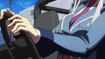 1girl animated bouncing_breasts breasts frolaytia_capistrano heavy_object large_breasts long_hair purple_eyes solo tagme video