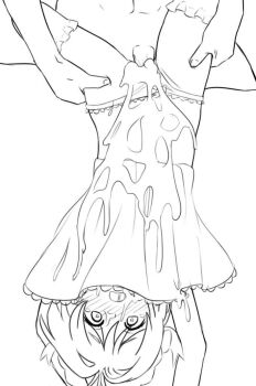 age_difference animated blush cardcaptor_sakura clothed_female_nude_male clothed_sex clothes_lift clothing_aside cum cum_in_pussy cum_on_body cum_on_lower_body drooling excessive_cum hair_bobbles hair_ornament heart heart-shaped_pupils kinomoto_sakura loli looping_animation monochrome nude oukamo panties panties_aside sex short_hair skirt skirt_lift symbol-shaped_pupils tagme tears thighhighs torso_grab underwear upside-down vaginal video