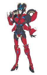 Rule 34 | 1girl, armor, blue eyes, breasts, crotch plate, flame toys, helmet, high heels, highres, humanoid robot, mechanical wings, medium breasts, robot, robot girl, savvy bot, shoulder armor, simple background, transformers, white background, windblade, wings
