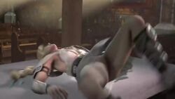 1boy 1girl 3d animated artist_request blonde_hair bouncing_breasts breasts cleavage cum cum_in_pussy defeat forced god_of_war helpless hetero kratos_(god_of_war) penis pussy rape sex sophitia_alexandra soul_calibur struggling tagme vaginal video