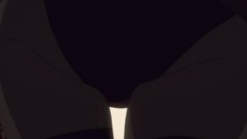 1girl animated animated_gif anime_screenshot ass ass_focus ass_shake boots gloves huge_ass jewelry_bonney jewelry_bonney_(egghead) laboratory leotard long_hair one_piece pink_hair solo thick_thighs thighhighs thighs walking wide_hips