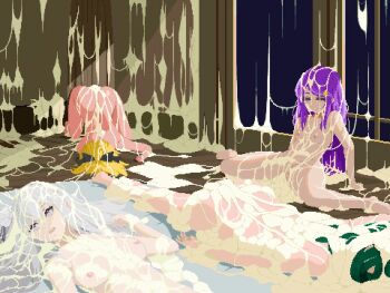 4girls after_rape after_vaginal aftersex anastasia_hoshin animated animated_gif blonde_hair breasts bukkake capella_emerada_lugnica completely_nude crusch_karsten cum cum_in_pussy cum_on_body cum_on_breasts cum_on_floor cum_on_hair cum_on_lower_body cum_on_stomach cum_on_upper_body cum_pool deep_penetration defeat drooling elf emilia_(re:zero) excessive_cum face_down facial felt_(re:zero) flower fucked_silly green_hair hair_flower hair_ornament hair_ribbon indoors long_hair looping_animation lying medium_breasts megamega multiple_girls night nipples nude on_back on_stomach open_mouth out_of_frame pixel_art pointy_ears purple_eyes purple_hair rape re:zero_kara_hajimeru_isekai_seikatsu ribbon rolling_eyes sex short_hair short_hair_with_long_locks sitting small_breasts spread_legs stomach_bulge top-down_bottom-up white_hair wooden_floor