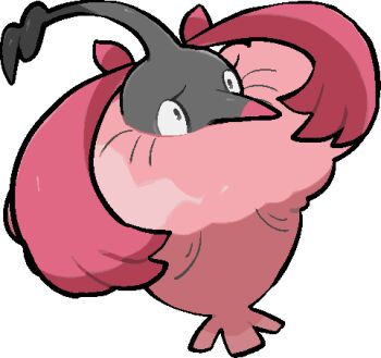 commentary_request eyelashes full_body gen_4_pokemon kawaanago lowres nintendo no_humans pointy_nose pokemon pokemon_(creature) pokemon_focus solo transparent_background wormadam wormadam_(trash)