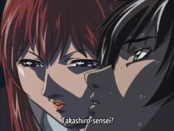 00s 1boy 2002 animated bible_black bleeding blonde_hair blood brown_hair cowgirl_position cum cum_in_pussy death_by_snoo_snoo drill_hair fellatio femdom green_eyes hetero long_hair magic_circle minase_taki nude on_floor oral rape school_uniform shiraki_rika sound spread_legs straddling tagme thighhighs uncensored video wet yandere