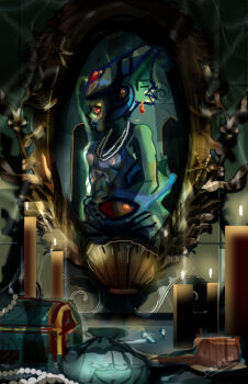 digimon digimon_(creature) fins frog_girl head_fins helmet ixspen monster_girl ranamon