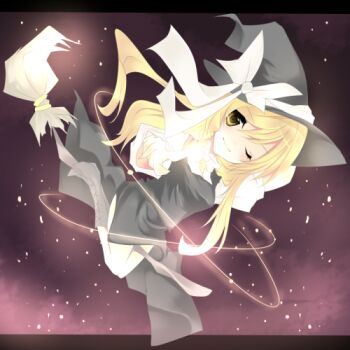 Rule 34 | 1girl, female focus, kirisame marisa, lowres, nayuta (artist), nayuta (scarlet-noize), solo, touhou