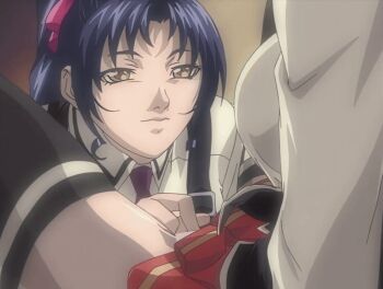 00s 2002 2girls animated animated_gif bible_black bible_black_gaiden bow classroom clothes_lift fingering kozono_nami mochida_junko multiple_girls panties pink_panties ponytail purple_hair skirt skirt_lift spread_legs tagme underwear yellow_eyes yuri