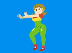 5-volt 6+girls aerobics alternate_breast_size alternate_costume alternate_hairstyle animated arms_up ass ass_focus ass_shake asymmetrical_hair bare_shoulders barefoot bike_shorts blonde_hair blouse blue_eyes bodysuit bouncing_breasts bound breasts brown_eyes brown_hair chestnut_mouth chibi-robo! chibi_robo cleavage covered_navel crossover curvy cyclops dancing dot_nose elbow_pads english_text exercising female_focus flexible full_body green_eyes gym_uniform hands_on_own_hips headband helen_sanderson high_ponytail highleg highleg_leotard highleg_panties large_breasts leg_up leotard lipstick long_hair lusamine_(pokemon) makeup mario_(series) matching_hair/eyes mature_female metroid midriff minuspal monster_girl mother_(series) mother_2 mother_brain multiple_girls navel ness&#039;s_mom nintendo one-eyed open_mouth pale_skin panties personification pokemon pokemon_sm ponytail red_lips red_shirt rosalina sexually_suggestive shiny_clothes shiny_skin shirt short_hair shorts simple_background skin_tight small_breasts smile sound standing super_mario_galaxy super_metroid sweat taut_clothes taut_shirt teamwork thick_thighs thighs thong thong_leotard underwear video warioware warioware:_gold wide_hips workout_clothes