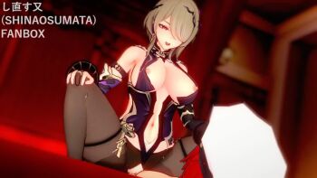 1boy 1girl 3d :o animated arm_strap bare_shoulders black_pantyhose breasts breasts_out captain_(honkai_impact) cowgirl_position dress from_below girl_on_top hair_ornament hair_over_one_eye hair_over_shoulder hands_on_own_knees hat honkai_(series) honkai_impact_3rd indoors large_breasts looking_at_another looking_down m_legs navel nipples open_clothes open_dress open_mouth pantyhose partially_undressed penis pussy raised_eyebrows red_eyes red_hair riding rita_rossweisse rita_rossweisse_(miss_espionage) sex shinaosumata short_hair short_hair_with_long_locks sidelocks skindentation sleeveless sleeveless_dress spread_legs straddling swept_bangs tagme teeth thick_thighs thigh_strap thighs tongue torn_clothes torn_pantyhose vaginal video white_hat wince