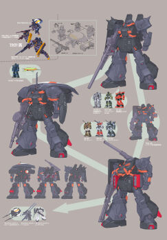 1970s_(style) 1980s_(style) absurdres advance_of_zeta aircraft awacs cannon reference_sheet comparison dengeki_hobby gelgoog gelgoog_cannon gm_(mobile_suit) gm_cannon gun gundam gundam_msv highres hizack hizack_custom kenki_fujioka machine_gun machinery mecha mecha_focus mobile_suit mobile_suit_gundam no_humans official_art oldschool ookawara_kunio radome retro_artstyle robot roundel scan science_fiction shield shoulder_cannon titans_(gundam) tr-6_inle tr-6_woundwort traditional_media weapon zaku zaku_ii zeon zeta_gundam