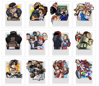 andy_bogard asamiya_athena billy_kane chang_koehan choi_bounge daimon_gorou jhun_hoon kim_kaphwan kusanagi_kyou metal_slug nakoruru psycho_soldier ralf_jones sakazaki_ryo samurai_spirits shiranui_mai sie_kensou snk takuma_sakazaki the_king_of_fighters yagami_iori