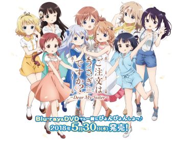 6+girls :d age_difference aoyama_blue_mountain blonde_hair blue_dress blue_eyes blue_hair blue_shoes blue_shorts blue_skirt brown_eyes brown_hair brown_shoes child copyright_name dress flower gochuumon_wa_usagi_desu_ka? green_eyes hair_flower hair_ornament hair_scrunchie hairclip holding_hands hood hoodie hoto_cocoa hoto_mocha jouga_maya kafuu_chino kirima_syaro long_hair looking_at_viewer multiple_girls natsu_megumi official_art one_eye_closed open_mouth orange_dress orange_hair ponytail purple_eyes purple_hair red_eyes red_hair scarf scrunchie shirt shoes short_hair short_sleeves shorts skirt sleeveless sleeveless_dress sleeveless_hoodie smile socks square_neckline suspender_shorts suspenders tedeza_rize tongue tongue_out transparent_background twintails ujimatsu_chiya white_dress white_shirt white_socks x_hair_ornament yellow_dress yellow_eyes yellow_scarf yellow_skirt