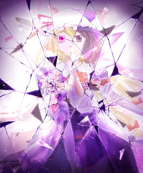 Rule 34 | 6+girls, absurdres, black cloak, black dress, black hat, black skirt, blonde hair, bow, broken screen, brown eyes, brown hair, check commentary, cloak, closed mouth, clothes writing, clothing request, collared shirt, commentary request, detached sleeves, dr.latency's freak report, dress, elbow gloves, frilled bow, frilled dress, frilled skirt, frills, gloves, hair between eyes, hair bow, hakurei reimu, hat, hat bow, hat ribbon, highres, kirisame marisa, long hair, maribel hearn, mini-hakkero, minus (sr mineka), mob cap, multiple girls, multiple hair bows, necktie, open mouth, purple dress, purple eyes, purple tabard, reaching, reaching towards viewer, red bow, red necktie, red ribbon, red skirt, ribbon, ribbon-trimmed skirt, ribbon trim, sash, shards, shirt, short sleeves, skirt, tabard, touhou, usami renko, usami sumireko, white bow, white dress, white gloves, white hat, white sash, white shirt, white sleeves, yakumo yukari, yukari is merry theory (touhou)