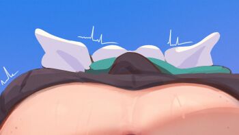 1girl anus ass ass_focus black_skirt character_request commentary copyright_request english_commentary from_behind hiatsz highres miniskirt skirt solo thumbnail_collage