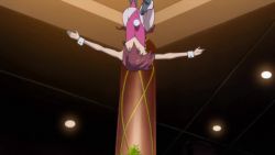 1girl 6+boys animal_ears animated anime_screenshot ass back bare_shoulders between_breasts black_jacket blue_eyes bouncing_breasts breasts cleavage code_geass collarbone fake_animal_ears fake_tail formal_clothes gun high_heels highleg highleg_leotard highres huge_ass jacket jumping kouzuki_kallen kicking large_breasts leotard multiple_boys neckerchief no_bra open_mouth pantyhose pink_leotard pink_pantyhose playboy_bunny rabbit_ears rabbit_tail red_hair shirt sideboob sound spread_legs suit tail thighs video weapon white_shirt wide_hips