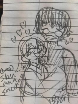 Rule 34 | couple, doodle, highres, husband and wife, isekai shikkaku, orginal character, sacchan (isekai shikkaku), tagme