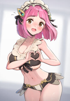 @_@ adapted_costume alternate_costume bikini breasts gonzarez highres lacey_(fall_2025)_(pokemon) lacey_(pokemon) large_breasts nintendo pokemon pokemon_masters_ex pokemon_sv swimsuit