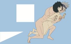 1boy 1girl against_wall all_nighter animated asta_(black_clover) black_clover doggystyle fellatio girl_on_top grabbing_another&#039;s_breast groping hetero highres interior missionary oral sally_(black_clover) sex sex_from_behind tagme vaginal video