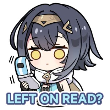 1girl amber_(stella_sora) black_hair cellphone closed_mouth commentary empty_eyes english_commentary english_text expressionless flip_phone holding holding_phone lowres medium_hair official_art phone simple_background solo stella_sora transparent_background yellow_eyes