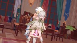 3d 3girls ahegao animated assisted_masturbation blonde_hair blush breasts censored chair dildo dildo_riding exhibitionism female_ejaculation female_focus flat_chest flower flower_on_head genshin_impact green_eyes hair_ornament hands_on_another&#039;s_shoulders harem_outfit highres interior koro22 legs_apart loli lumine_(genshin_impact) masturbation medium_breasts multiple_girls nahida_(genshin_impact) nilou_(genshin_impact) object_insertion open_mouth peeing pointy_ears public_indecency pussy pussy_juice ? red_hair rolling_eyes sex_toy shoes sound spread_legs stealth_masturbation tagme thighs tongue tongue_out vaginal vaginal_object_insertion video walking white_hair yellow_eyes yuri