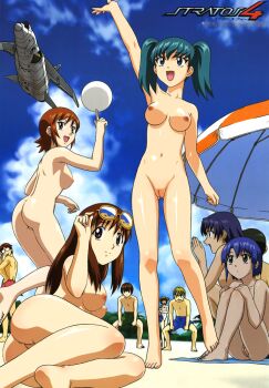 ass breasts doi_shizuha fujitani_kei honjou_mikaze ikeda_sora kikuhara_karin kisaragi_sayaka mikuriya_ran miyasawa_tsubasa nakamura_ayamo nipples non-web_source nude nude_filter pussy stratos_4 third-party_edit uncensored