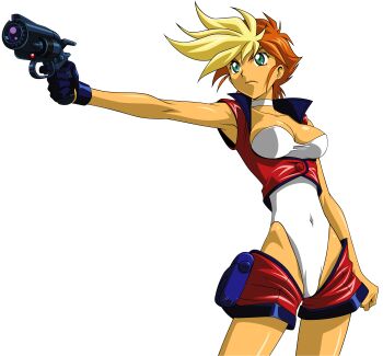 derivative_work dirty_pair dirty_pair_flash kei_(dirty_pair) kei_(dirty_pair_flash) transparent_background vector_trace