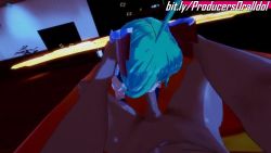 1boy 1girl 3d age_difference all_fours anilingus animated audible_speech azure_striker_gunvolt azure_striker_gunvolt_2 black_gloves black_hair bondsheet breasts cameo closed_eyes completely_nude crawling cum cum_in_mouth cum_on_body cumdrip dark-skinned_male dark_skin deepthroat eating_cum energy_wings eye_visible_through_hair faceless faceless_male facial fat fat_man fellatio gloves green_hair group_sex handjob hetero idolmaster irrumatio kneeling koikatsu_(medium) licking licking_penis looking_at_viewer gunvolt_chronicles_luminous_avenger_ix masturbation multiple_boys nude oral penis pov purple_eyes pussy roro_(gunvolt) sex sitting sitting_on_person small_breasts sound spitting spitting_cum standing_on_person subtitled thighhighs uncensored video white_thighhighs