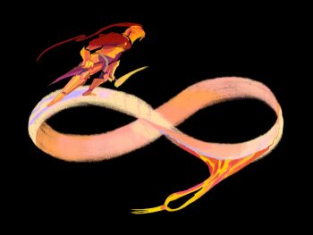 Rule 34 | 2others, armor, ascii txt, cloak, creature, crown, d3rlord3, full body, galea helmet, highres, holding, holding pickaxe, holding torch, infinity symbol, knight, mobius strip, multiple others, pickaxe, red cloak, searching for a world that doesn't exist, standing, the king in yellow (searching for a world that doesn't exist), torch