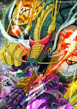 beginnersatrium cosmic_fury_purple_ranger daijinryuu dragon dragon_cosmic_zord mecha mighty_morphin_power_rangers power_rangers power_rangers_cosmic_fury robot ryu_commander ryu_voyager saban_entertainment serpenterra_(mighty_morphin_power_rangers) shou_ronpo space super_sentai toei_company tokusatsu uchuu_sentai_kyuuranger zords