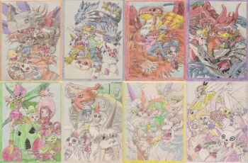 Rule 34 | 3girls, 5boys, agumon, angemon, angewomon, atlurkabuterimon, atlurkabuterimon (red), bird, birdramon, bug, cat, digimon, digimon (creature), gabumon, garudamon, garurumon, glasses, gomamon, greymon, highres, holyangemon, ikkakumon, ishida yamato, izumi koshiro, kabuterimon, kido jo, koromon, lilimon, metalgreymon, mochimon, multiple boys, multiple girls, nyaromon, palmon, patamon, piyomon, plotmon, pukamon, pyocomon, reptile, tachikawa mimi, tailmon, takaishi takeru, takenouchi sora, tanemon, tentomon, togemon, tokomon, tunomon, weregarurumon, wings, yagami hikari, yagami taichi, zudomon