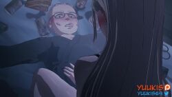 1boy 1girl 3d age_difference alcohol animated assertive_female beer black_choker blush bouncing_breasts bra bra_lift bracelet breasts cheating_(relationship) choker clothes_lift clothing_aside collarbone cowgirl_position drunk girl_on_top glasses gojou_kaoru gyaru jewelry kitagawa_marin koikatsu_(medium) large_breasts lipstick_mark lipstick_mark_on_face long_hair navel netorare nipples old old_man older_male_and_younger_female panties panties_aside peeking red_bra red_eyes red_panties smile sono_bisque_doll_wa_koi_wo_suru spread_legs stomach straddling tagme thighs underwear video yuukis