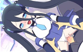 1boy 1girl :d animated aris_(armed)_(blue_archive) aris_(blue_archive) bare_shoulders black_gloves black_hair black_thighhighs blue_archive blue_eyes blue_halo blue_necktie blush breasts buckhori159 clitoris clothed_sex clothing_aside double-parted_bangs dutch_angle elbow_gloves gloves gluteal_fold grabbing_another's_arm hair_between_eyes halo happy_sex headgear heart heart-shaped_pupils hetero highres leotard leotard_aside loli long_hair long_hair_between_eyes looking_at_viewer looping_animation mecha_musume mechanical_arms necktie official_alternate_costume official_alternate_hairstyle open_mouth penis penis_out pov pussy pussy_juice rectangular_halo ringed_eyes sex showgirl_skirt sidelocks sitting sitting_on_lap sitting_on_person small_breasts smile spread_legs straddling symbol-shaped_pupils tagme thighhighs torso_grab twintails upright_straddle urethra vaginal veins veiny_penis very_long_hair video white_leotard