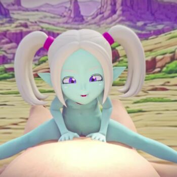 1boy 1girl 3d alien animated aqua_skin colored_skin completely_nude cowgirl_position day dragon_ball dragon_ball_daima eyelashes feet_out_of_frame flat_chest girl_on_top hetero highres interspecies loli lolpantsu looking_at_viewer medium_hair nipples nude open_mouth outdoors pansy_(dragon_ball_daima) penis pointy_ears pov pov_crotch purple_eyes pussy riding rolling_eyes sex sitting sitting_on_person smile solo_focus spread_legs straddling tagme twintails vaginal video white_hair wide_spread_legs