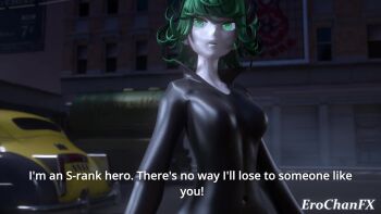 animated audible_speech breasts erochanfx green_hair impregnation nipples nude one-punch_man pussy sex sound tagme tatsumaki tentacles video