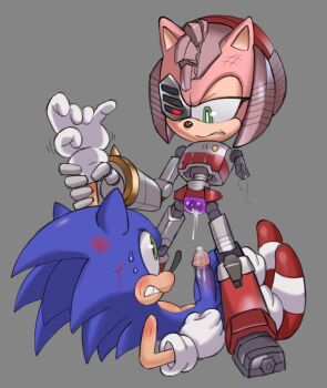 1boy 1girl amy_rose loli penis pussy rusty_rose sonic_(series) sonic_the_hedgehog