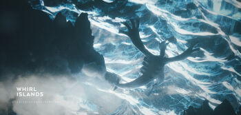 3d animal_focus artist_name celebi350300687 cinema_4d_(medium) film_grain flying fog from_behind full_body gen_2_pokemon highres legendary_pokemon lugia nintendo no_humans outstretched_arms pokemon pokemon_(creature) pokemon_focus solo spread_arms water waves whirl_islands_(pokemon)