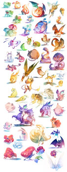 absurdres arbok ballpoint_pen_(medium) bat_(animal) beedrill bird blastoise bug bulbasaur butterfly butterfree charizard charmander charmeleon clefable clefairy collage commentary crab creature dragon ekans english_commentary evolutionary_line fearow fire flame-tipped_tail gen_1_pokemon gloom_(pokemon) golbat highres insect ivysaur jigglypuff jumping kakuna metapod mouse_(animal) nicholas_kole nidoking nidoran nidoran_(male) nidorino ninetales nintendo no_humans oddish painting_(medium) paras parasect pen_(medium) photoshop_(medium) pidgeot pidgeotto pidgey pikachu pokemon pokemon_(creature) raichu raticate rattata sandshrew sandslash shadow simple_background snake spearow squirtle tail traditional_media venomoth venonat venusaur vileplume vulpix wartortle watercolor_(medium) weedle white_background wigglytuff zubat