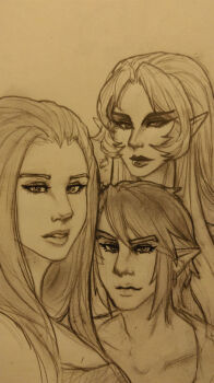 Rule 34 | 1boy, 2girls, link, midna, midna (true), multiple girls, nintendo, princess zelda, spoilers, the legend of zelda