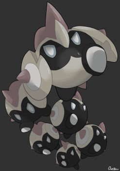 Rule 34 | absurdres, artist name, commentary request, falinks, gen 8 pokemon, highres, looking at viewer, nintendo, no humans, ouran, pokemon, pokemon (creature)