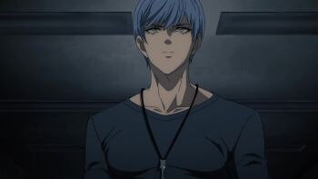 1boy 1girl animated bdsm black_sclera blonde_hair blue_hair bondage bondage_outfit bound colored_sclera dominatrix flower ikemen_kamen_amaimask kaijin_hime_do-s long_hair long_tongue one-punch_man pink_eyes rose sharp_teeth sound subtitled tagme teeth tongue video whip yellow_eyes